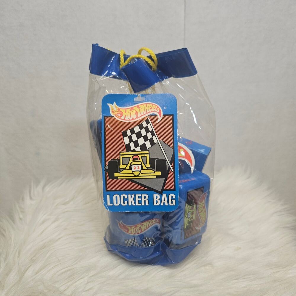 NEW! Vintage 1993 Hot Wheels Locker Bag